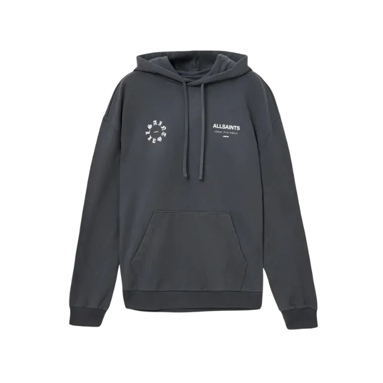 Moletom AllSaints Kindred Oth Washed Black