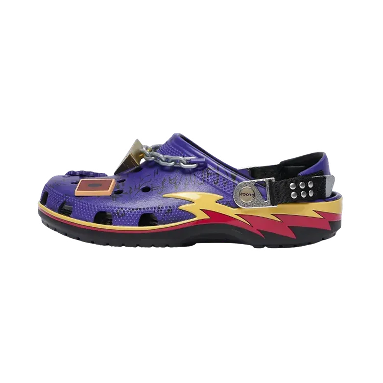 Yu-Gi-Oh! x Crocs Classic Clog Yugi Yami Purple