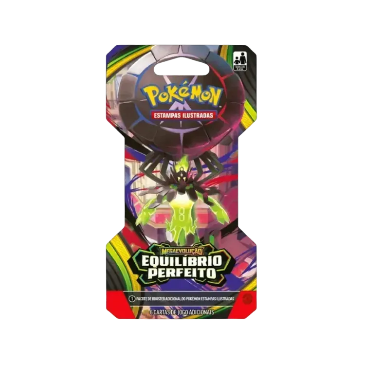 Blister Unitário ME3 Equilíbrio Perfeito (Mega Zygarde) Pokémon TCG PT-BR