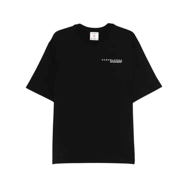 Camiseta Casablanca Oversized Glitch Orchid Black