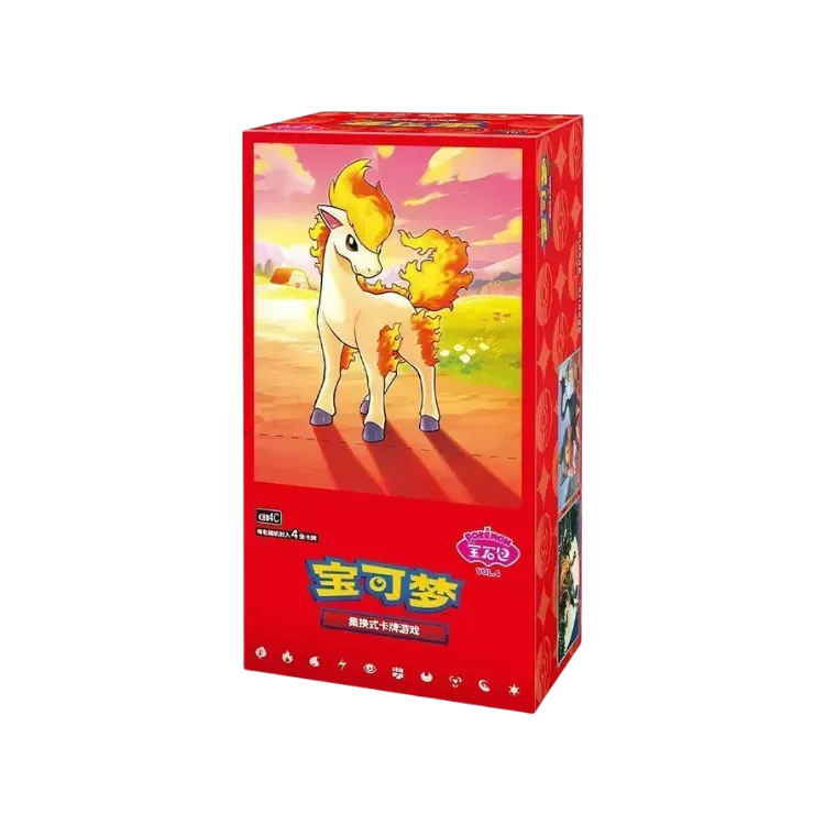 Caixa de Booster GEM Pack Vol. 4 Pokémon TCG (CHN)