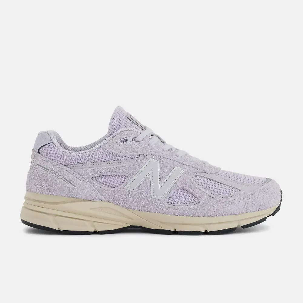New Balance 990v4 Grey Violet Timberwolf Black foto 1