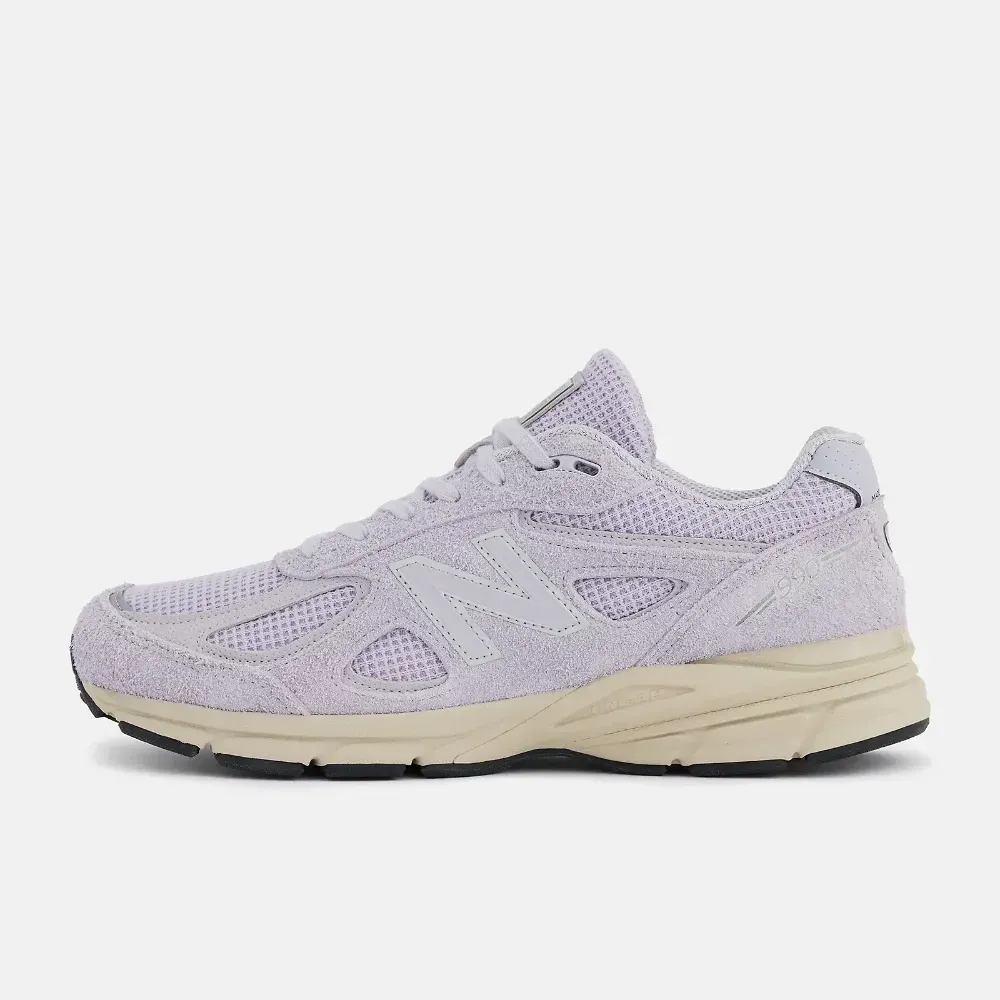 New Balance 990v4 Grey Violet Timberwolf Black foto 3