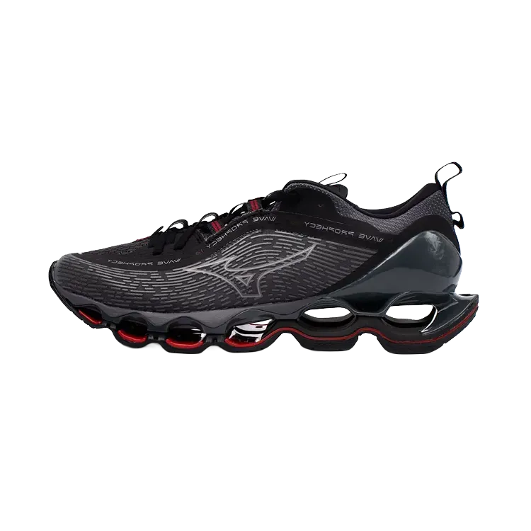 Mizuno Wave Prophecy 13 Dark Grey Red