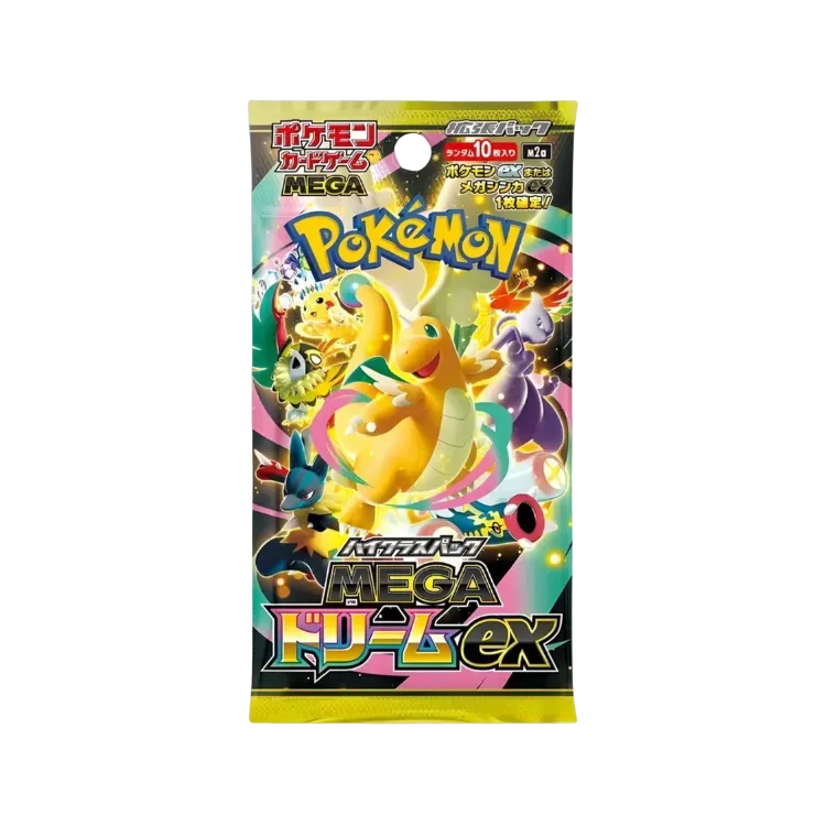 Booster Avulso MEGA Dream ex Pokémon TCG JPN