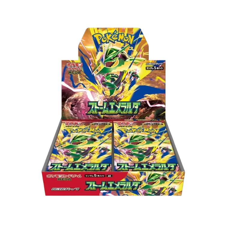 Caixa de Booster M6 Storm Emeralda Pokémon TCG JPN