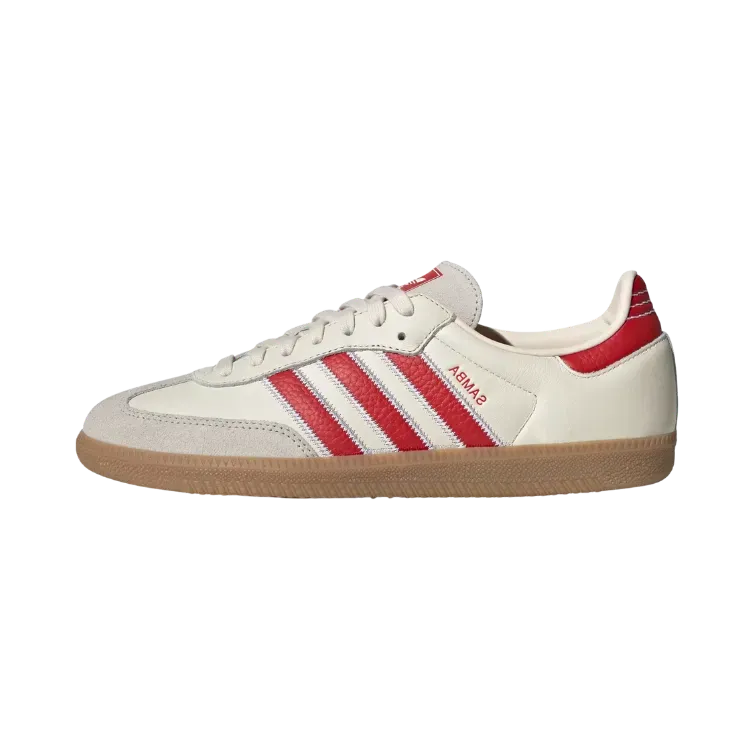 adidas Samba OG Off White Better Scarlet Gum