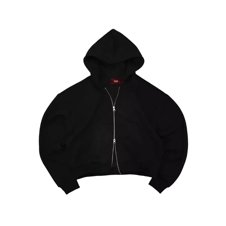 Moletom Fati Studios Perfect Double Zip Hoodie Black