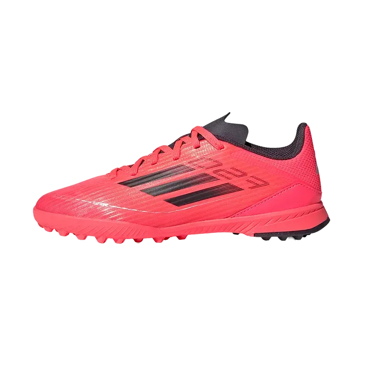 Chuteira adidas F50 League Society Turbo Aurora Black Platinum Infantil