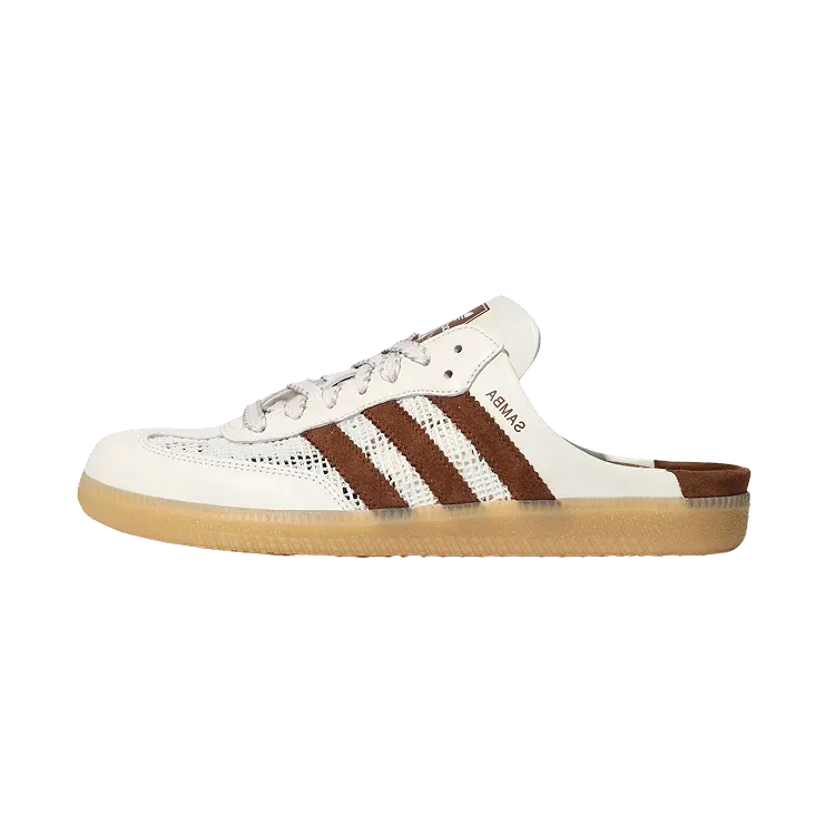 adidas Samba OG Mule Off White Preloved Brown Gum