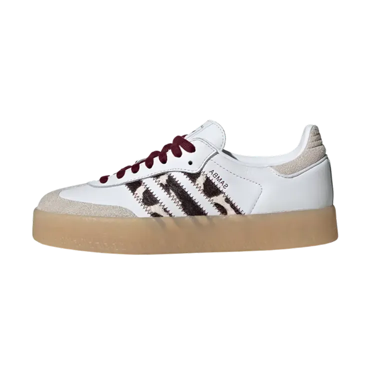 adidas Sambae Cloud White Core Black Maroon