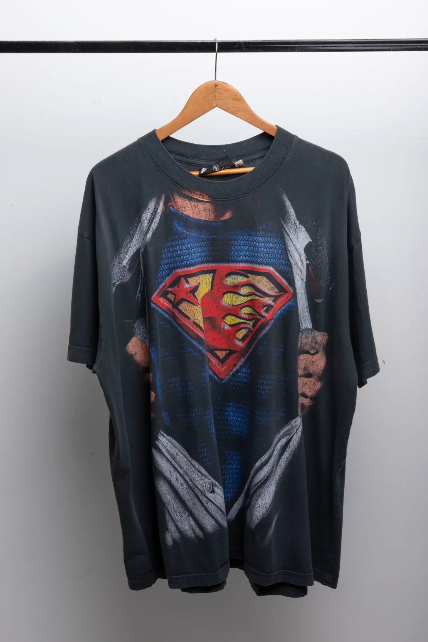Camiseta Hellstar Superman Black — XG, Novo