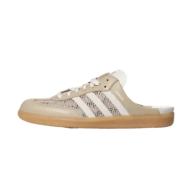 adidas Samba OG Mule Khaki Three Off White Gum