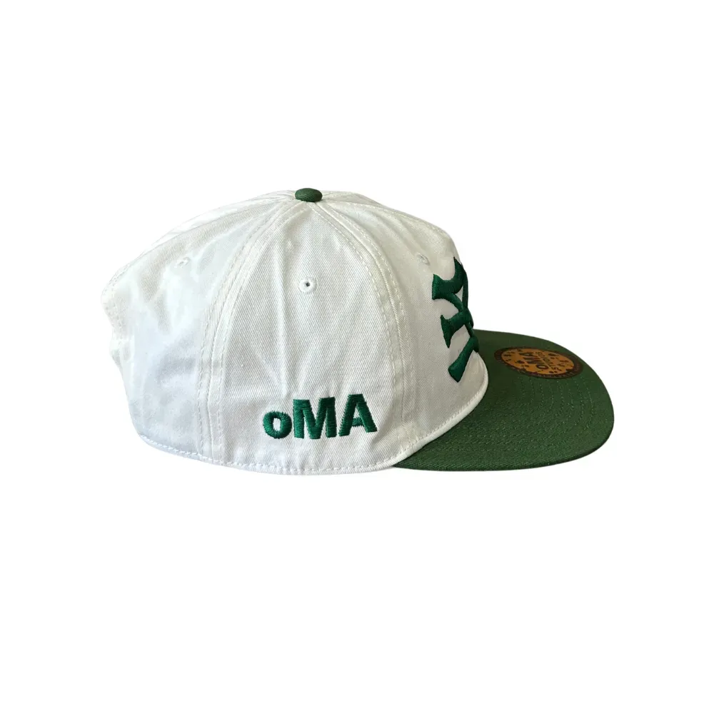 Boné oMA Studios NY NY Hat Green Cream foto 1