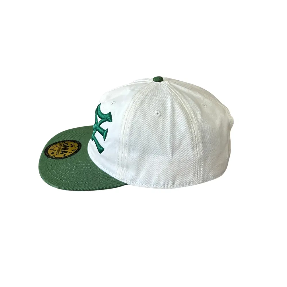 Boné oMA Studios NY NY Hat Green Cream foto 2