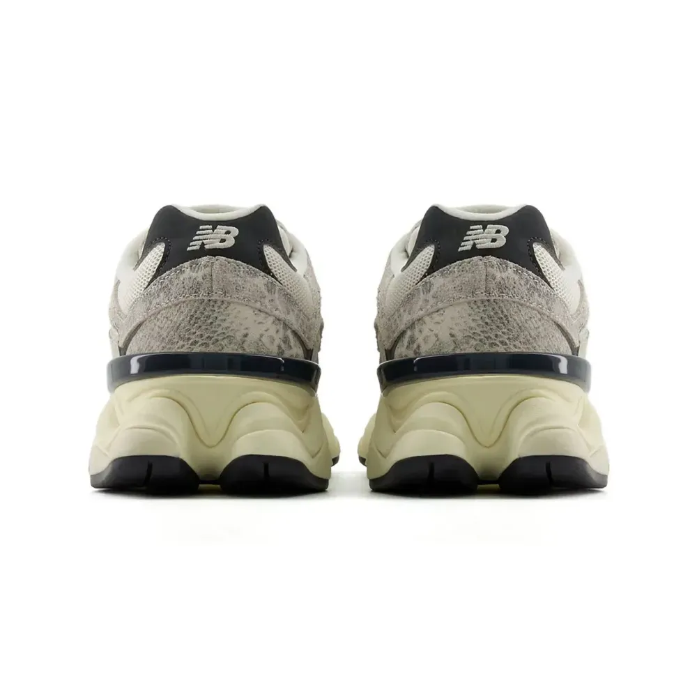 New Balance 9060 Year Of The Snake Grey Creme Black - Droper