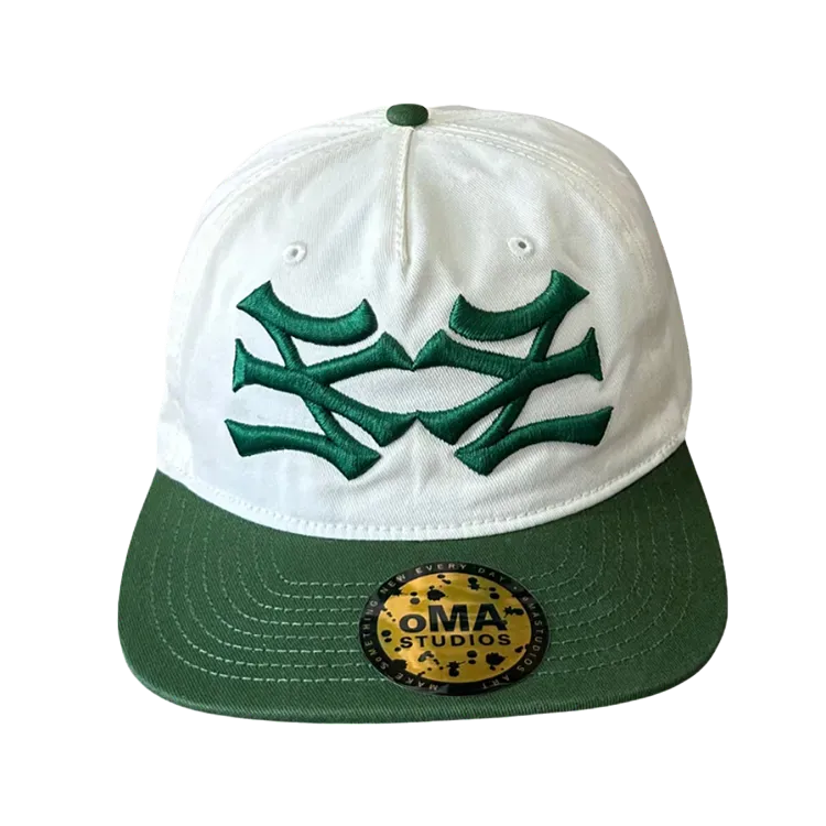 Boné oMA Studios NY NY Hat Green Cream