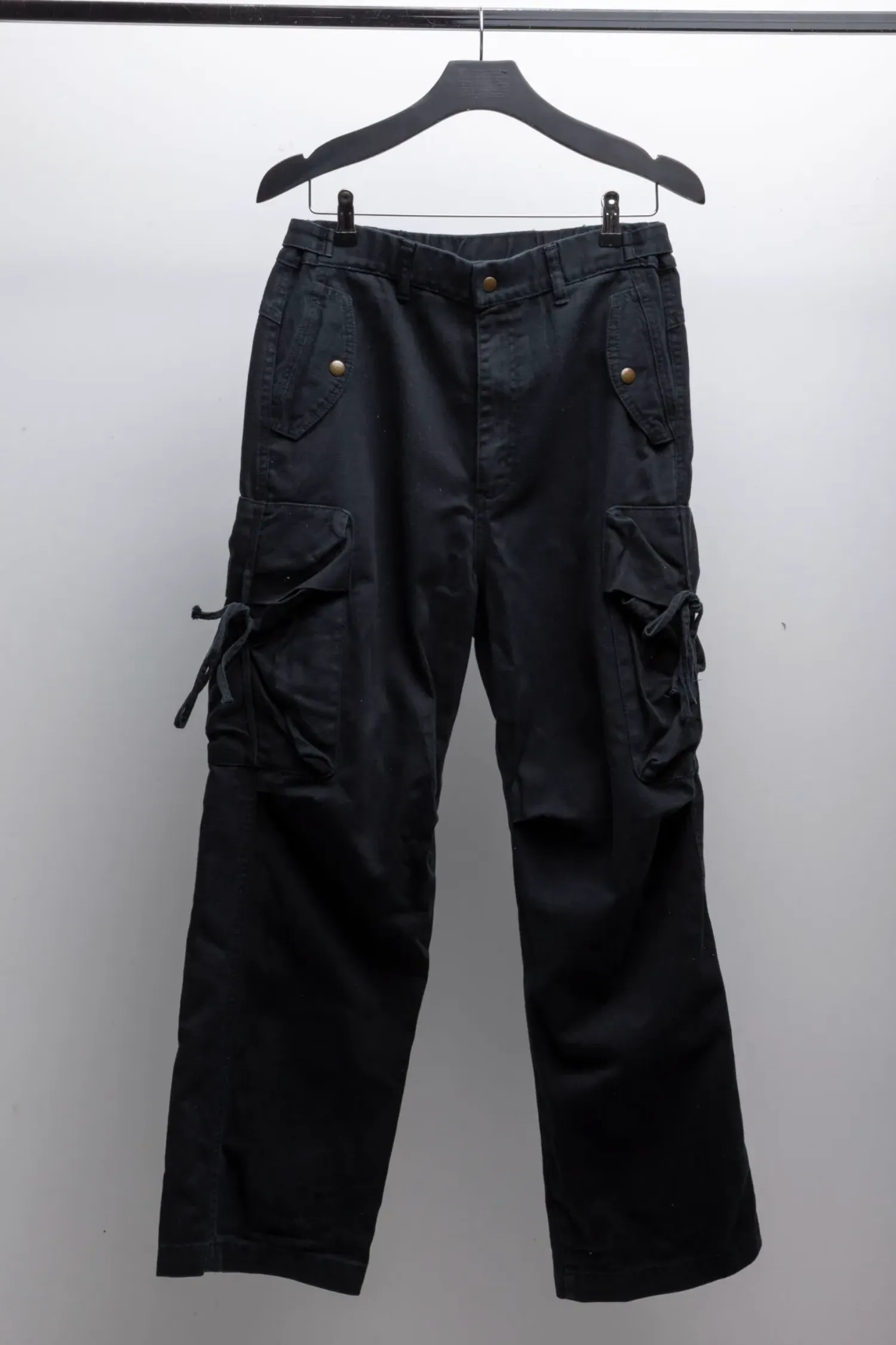 Calça Quadro Creations Dyer Wide Stoned Preto
