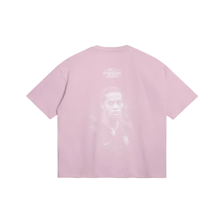 Camiseta Raminkicks Football Heritage Ronaldinho Pink