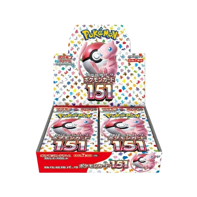 Caixa de Booster EV Pokémon Card 151 Pokémon TCG JPN