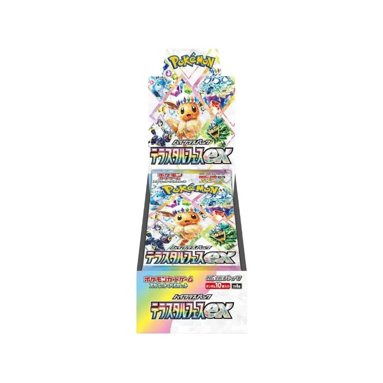 Combo de Pacotes EV Terastal Festival ex Pokémon TCG JPN