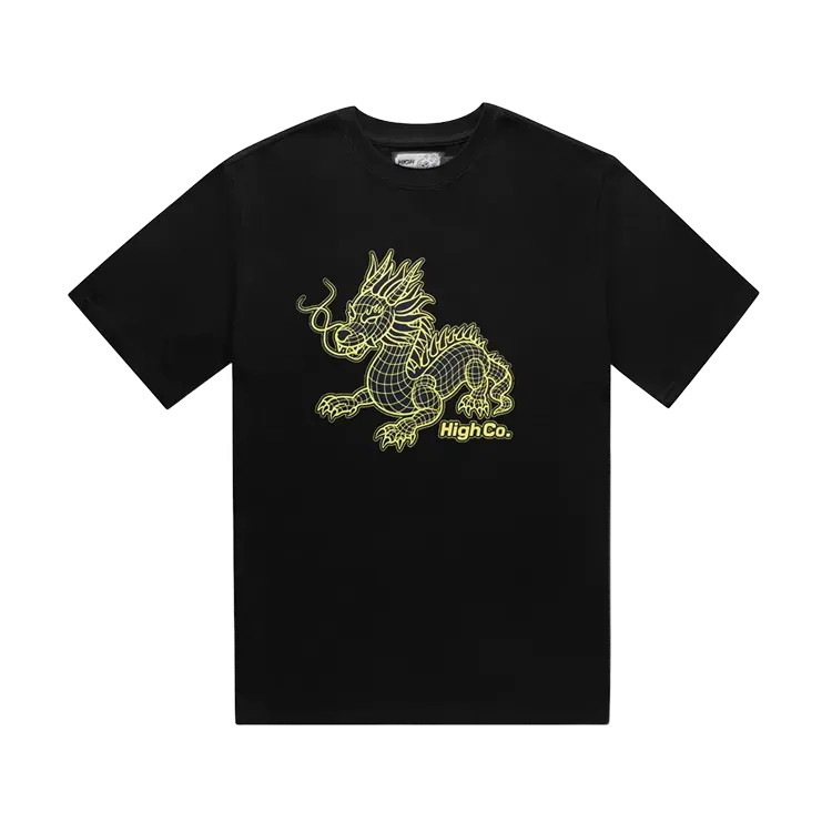 Survival x High Company Camiseta Logo Black - Droper