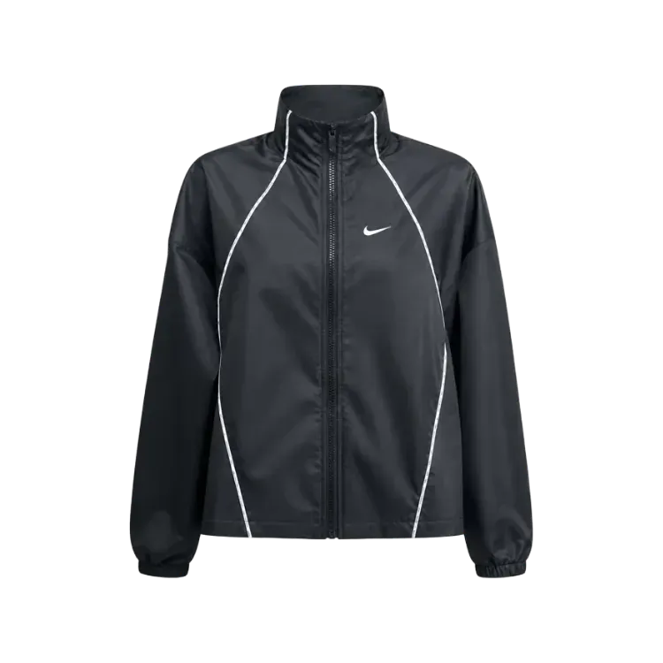 Jaqueta Nike Athletics Water-Repellent Black Feminina