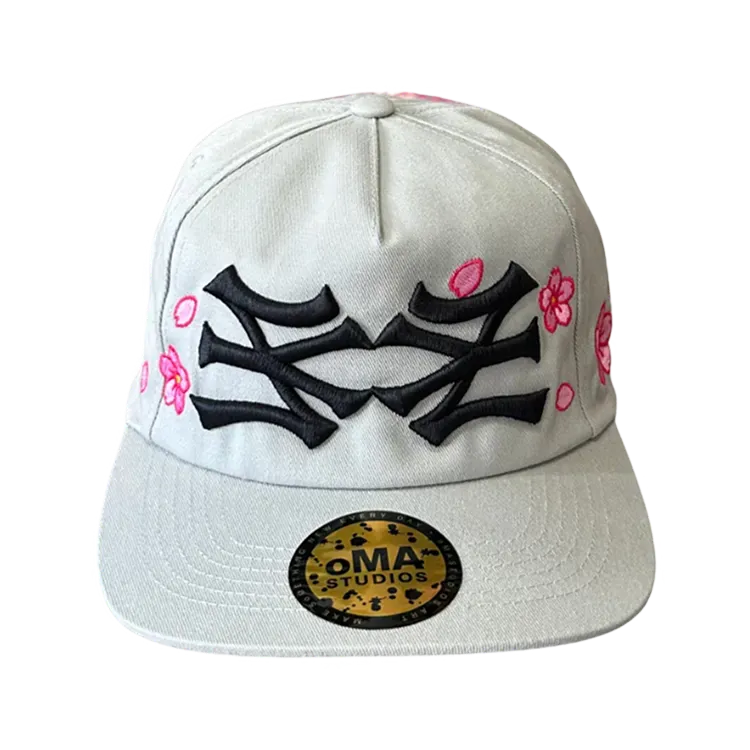 Boné oMA Studios Ny Ny Bones Black - Droper