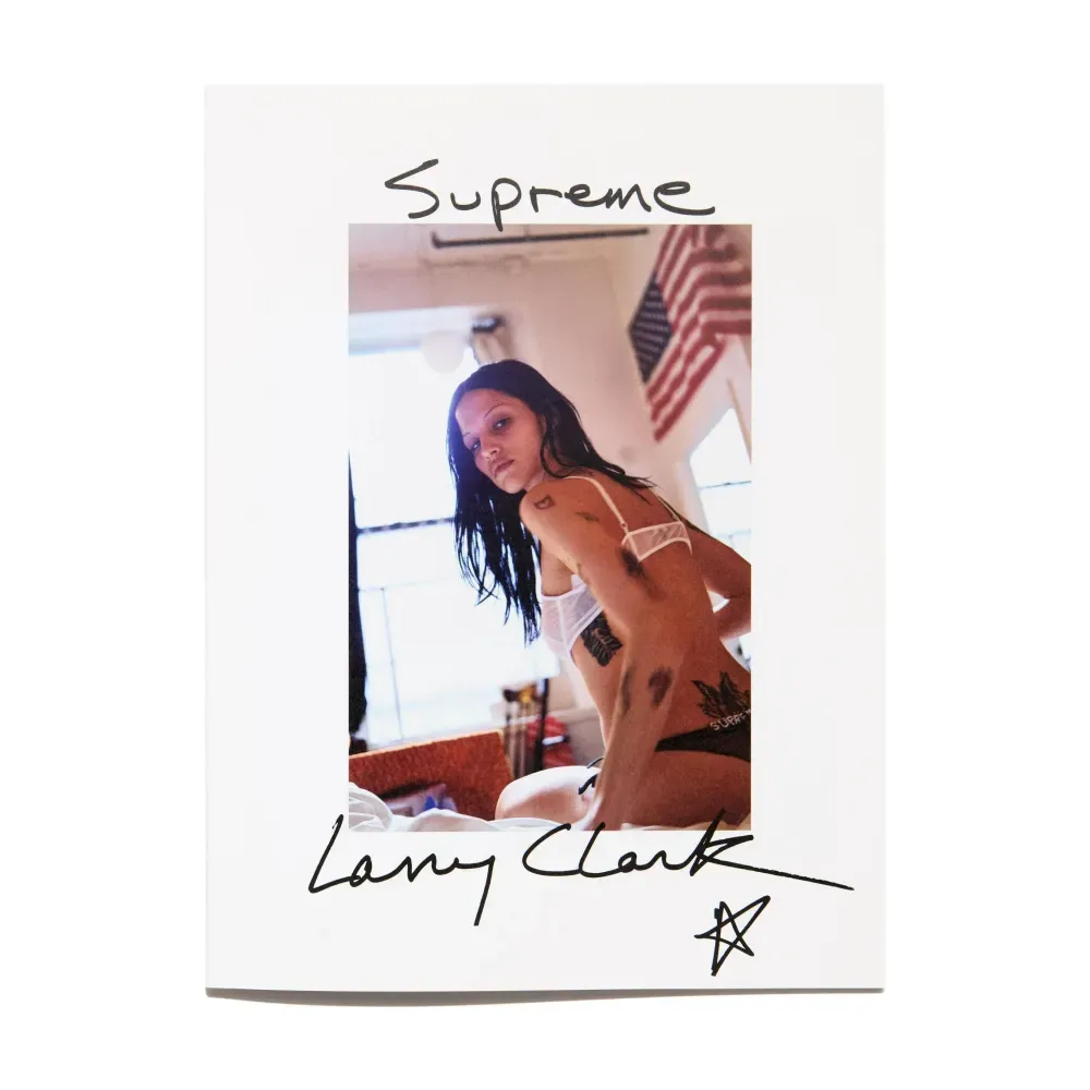 アート・デザイン・音楽 SKATERS / Larry Clark ZINE Larry Clark x Supreme Zine Multicolor FW26-W3 - Droper