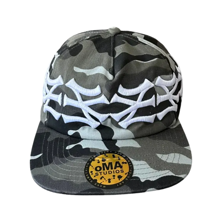 Boné oMA Studios Ny Ny Bones Black - Droper