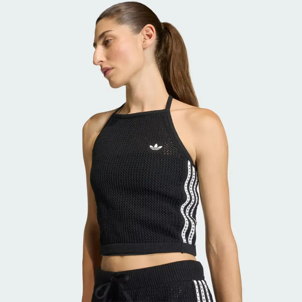 Top adidas Crochê Black - Droper