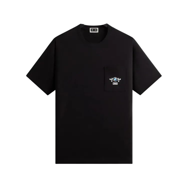 BMW x Kith Camiseta CSi 3.0 Schematic Pocket Black