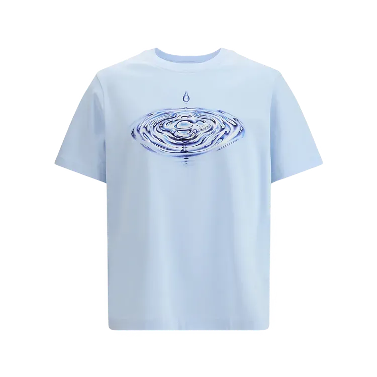 Camiseta Casablanca Drip Logo Pale Blue
