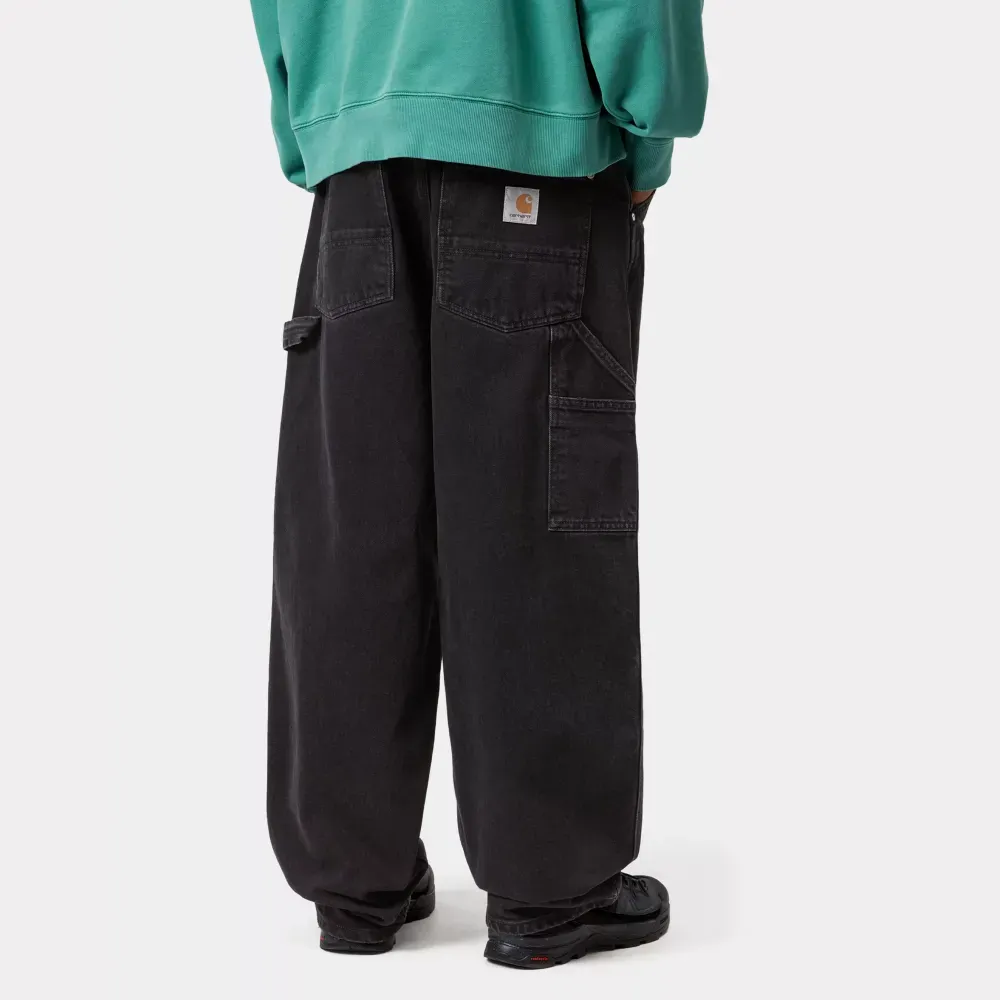 Calça Carhartt Belmont Pant Black Stone Washed foto 3