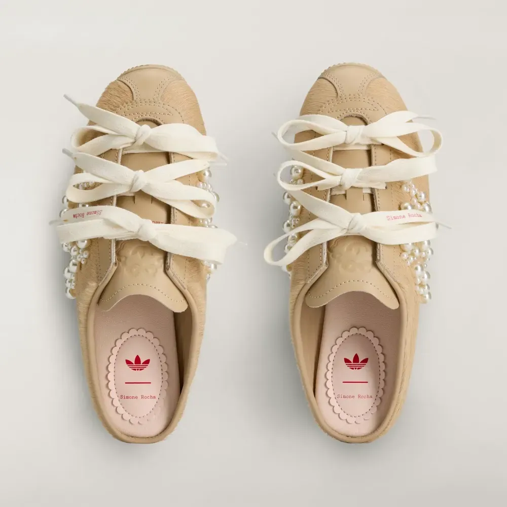 Simone Rocha x adidas Japan Slip-on Magic Beige Chalk White Better Scar foto 2