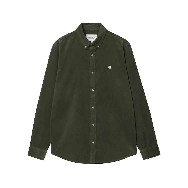 Camisa Carhartt Madison Fine Cord Shirt Opuntia Wax