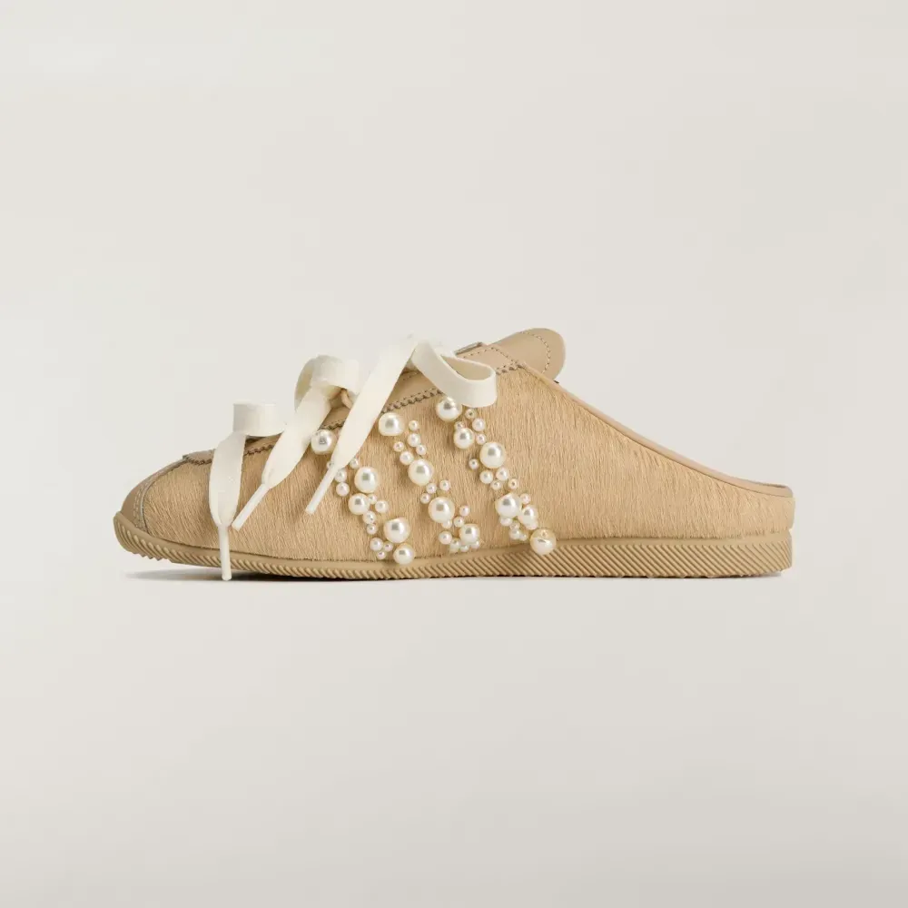 Simone Rocha x adidas Japan Slip-on Magic Beige Chalk White Better Scar foto 3