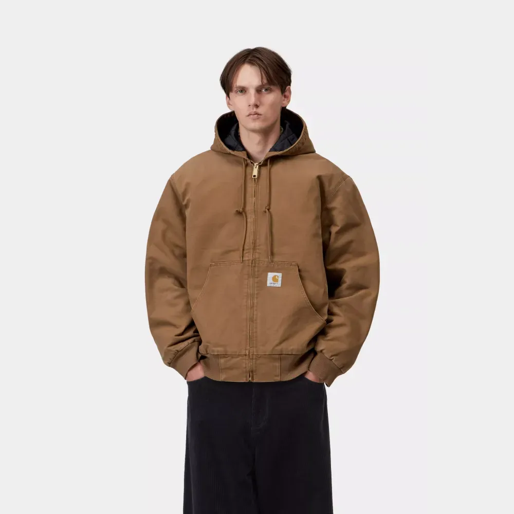 Jaqueta Carhartt OG Active Brown Stone foto 3