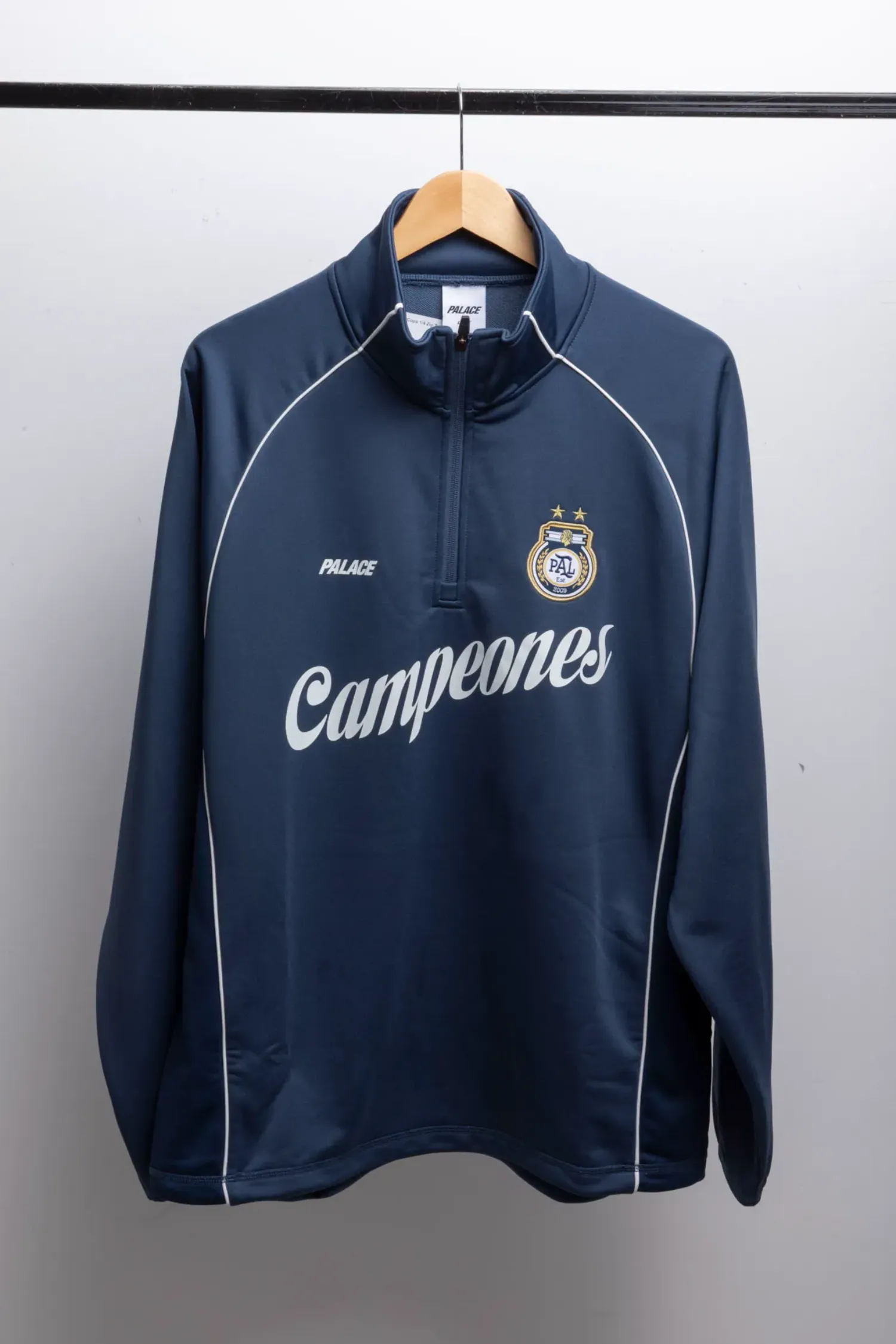 Jaqueta Palace Copa 1/4 Zip Techy Fleece Navy