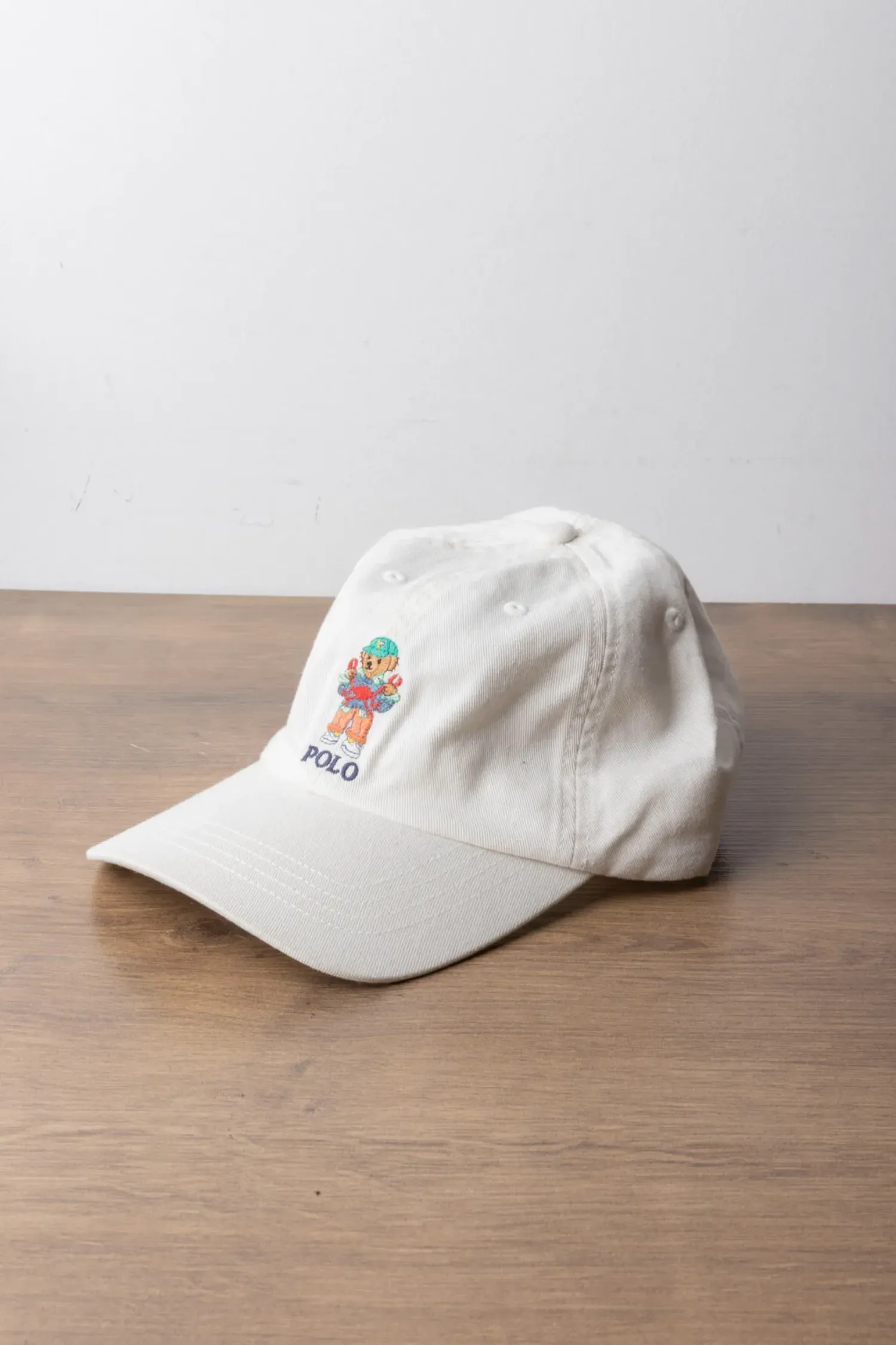 Boné Polo Ralph Lauren Polo Bear Twill Ball White