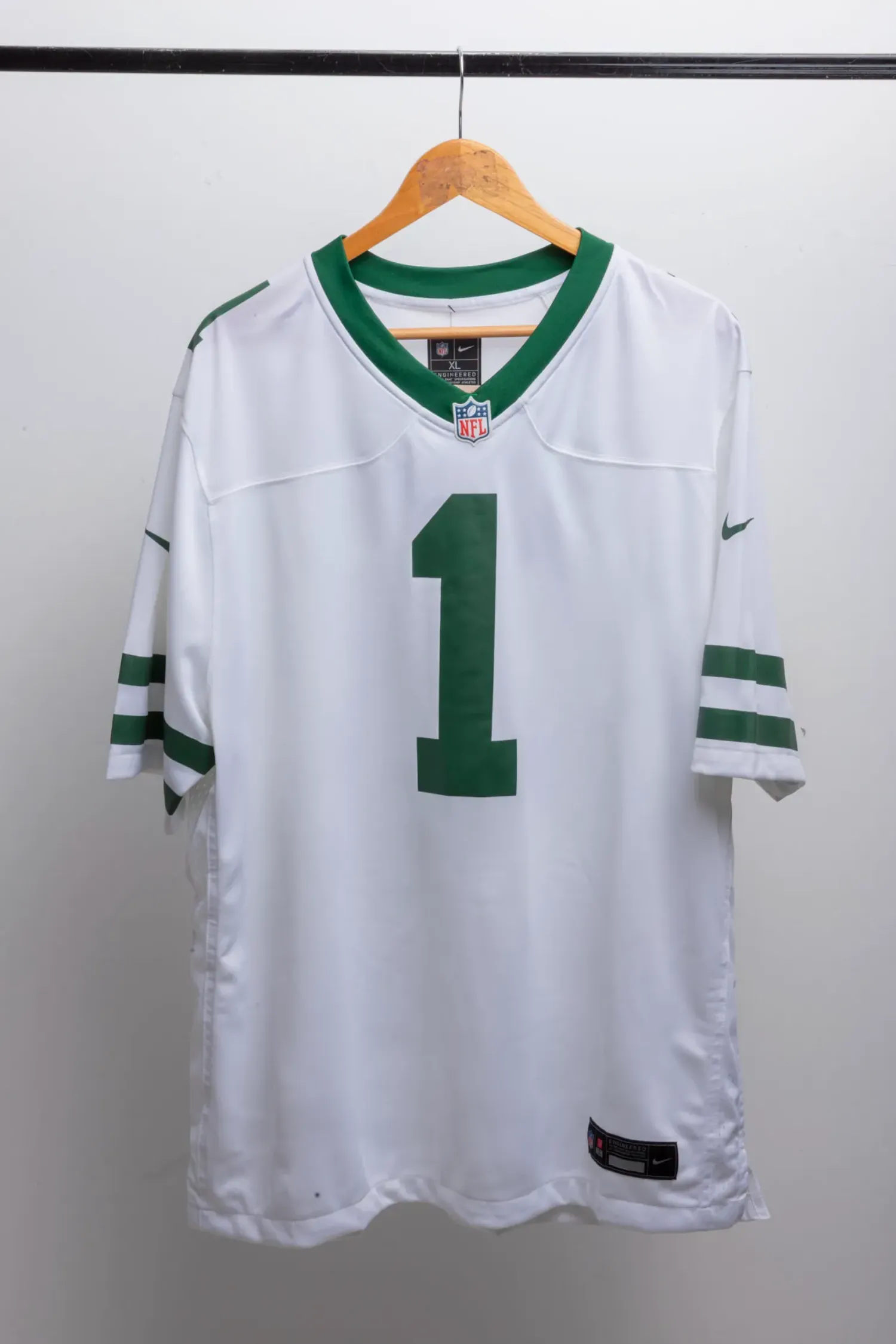 Jersey Nike Ahmad Sauce Gardner New York Jets Game Legacy White