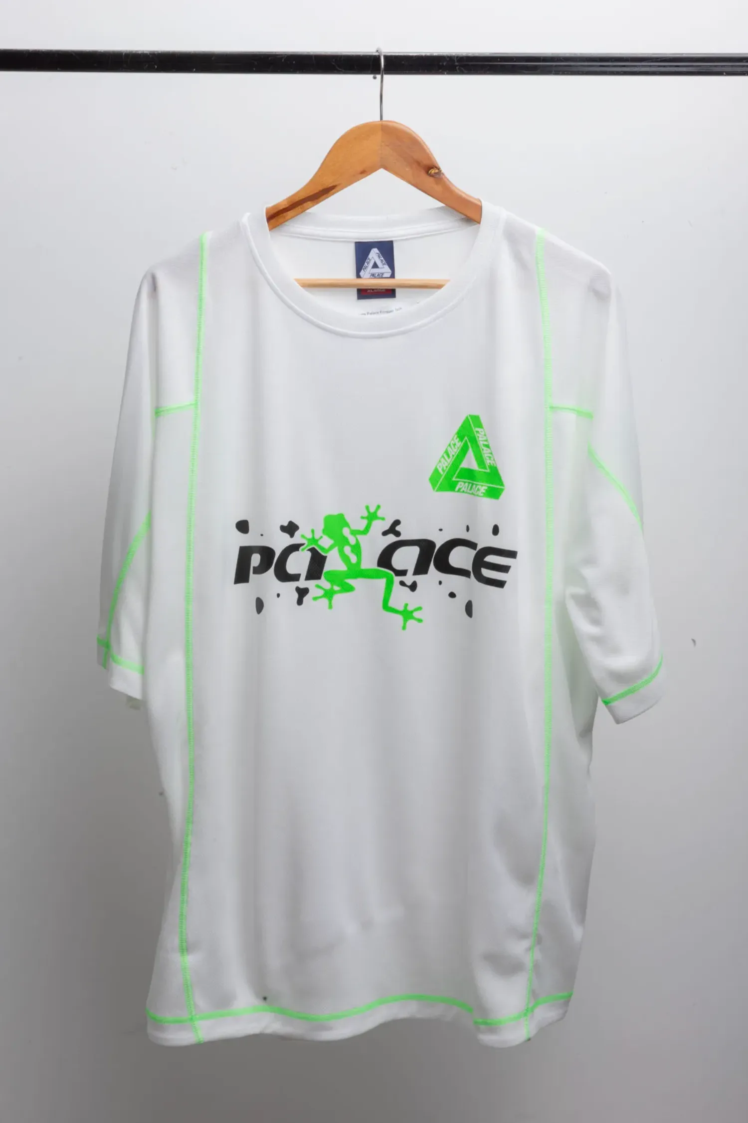 Camiseta Palace Frogger Tech Jersey White