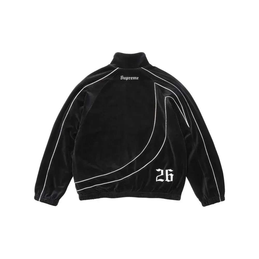 Umbro x Supreme Jaqueta Velour Track Black FW26-W4 - Droper