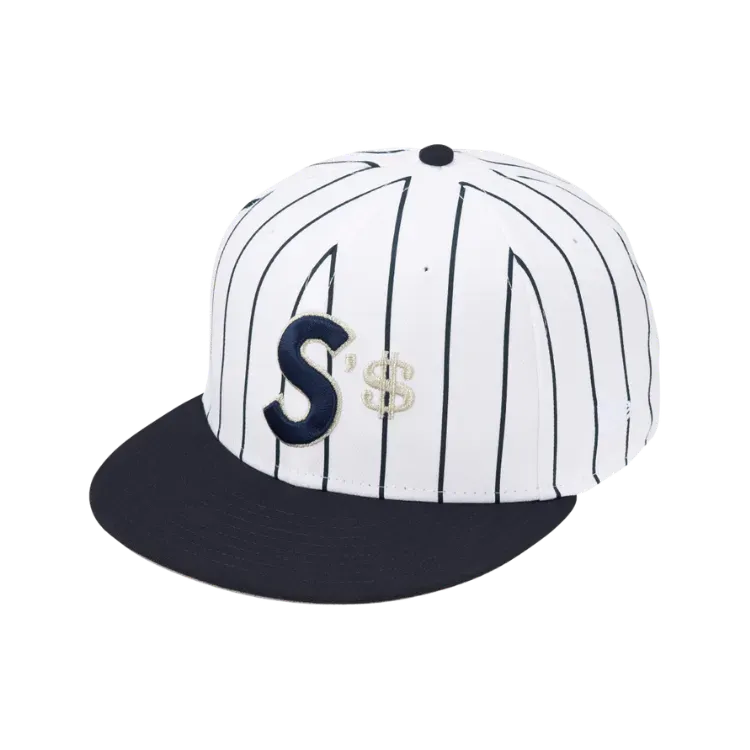 New Era x Supreme Boné Money S Logo Stripe FW26-W4