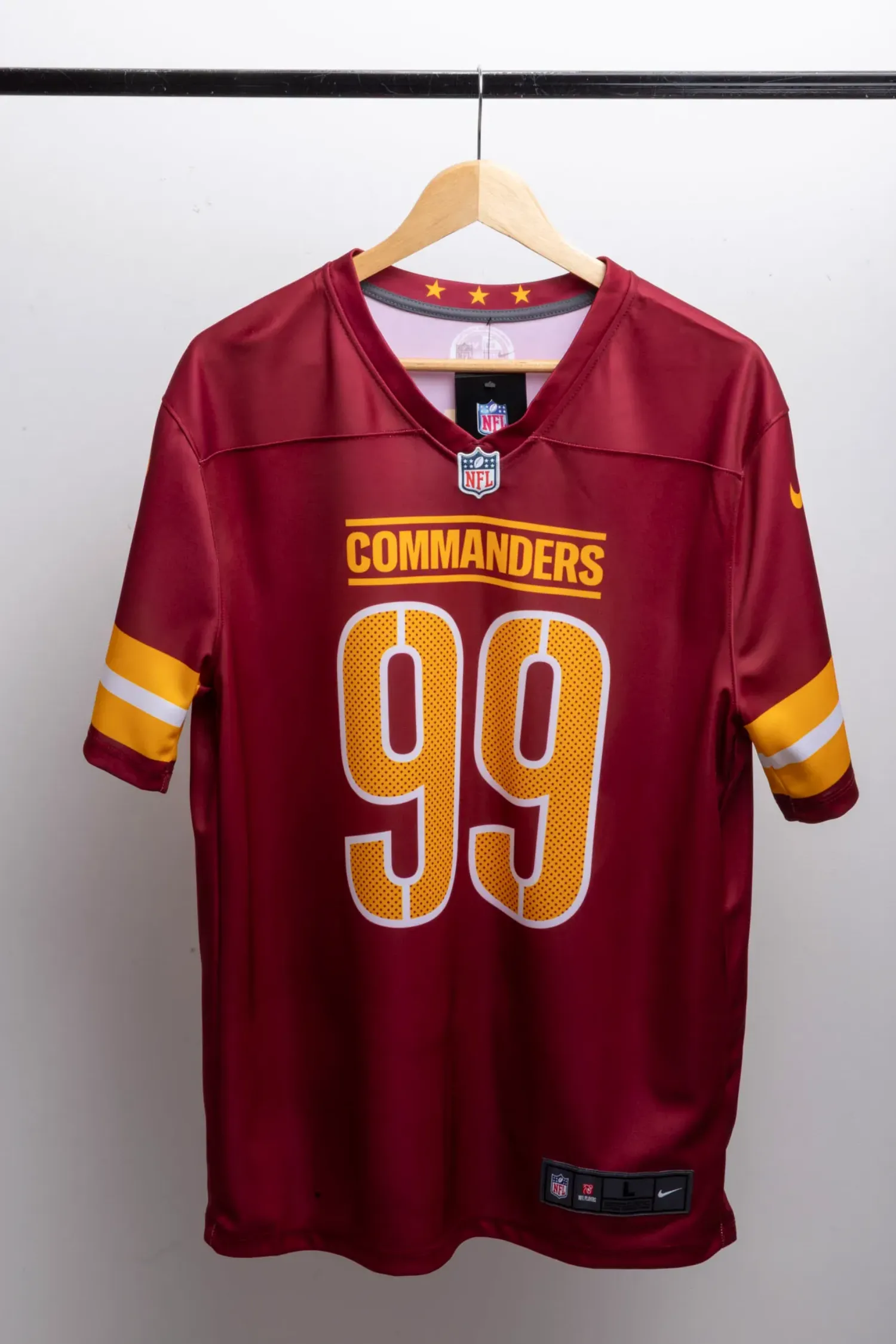 Jersey Nike Chase Young Washington Commanders Burgundy