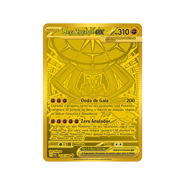 Mega Zygarde ex (124/088) Equilíbrio Perfeito Pokémon TCG