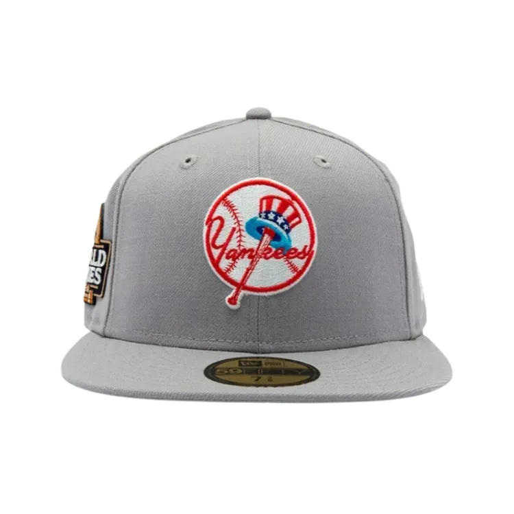 Boné New Era 59Fifty New York Yankees World Series 2024 Grey