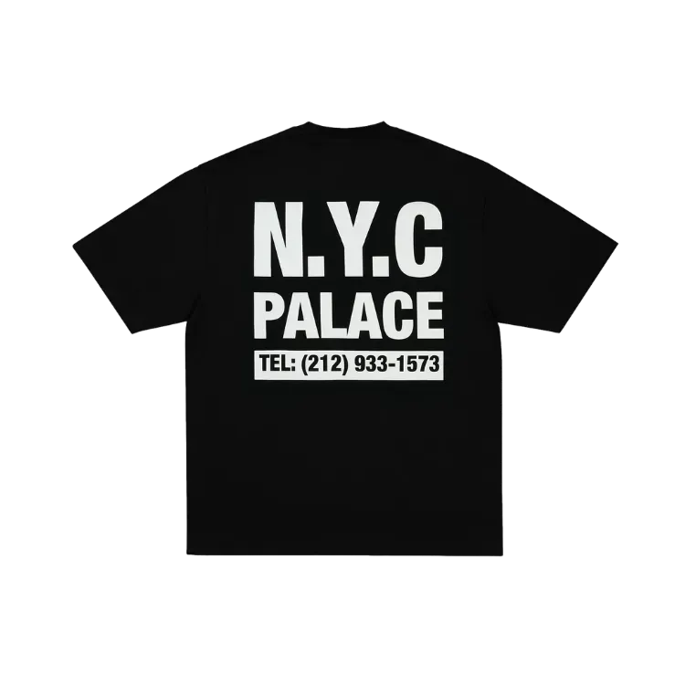 Camiseta Palace Shop Numbers Black