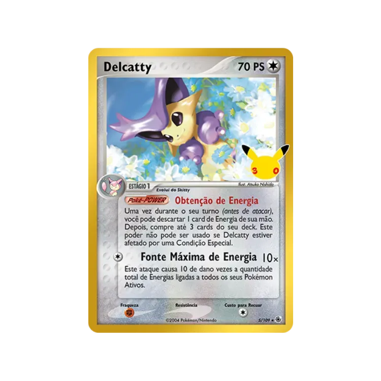 Delcatty (5/109) Celebração de 30 Anos Pokémon TCG