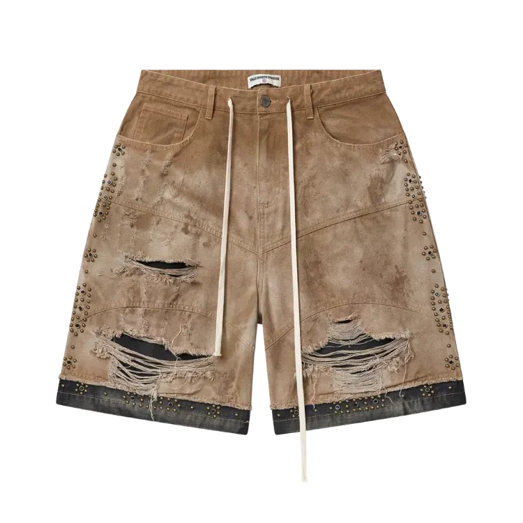 Jorts Vale Lives Forever Cream Double Tan Black